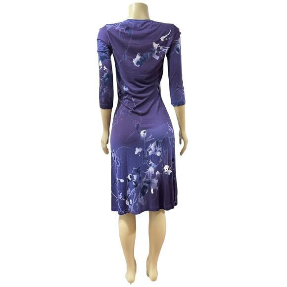 Escada Sport Womens Quiet Luxury Floral Knit Stretch Dress Size IT 36 US S Italy - Picture 7 of 14